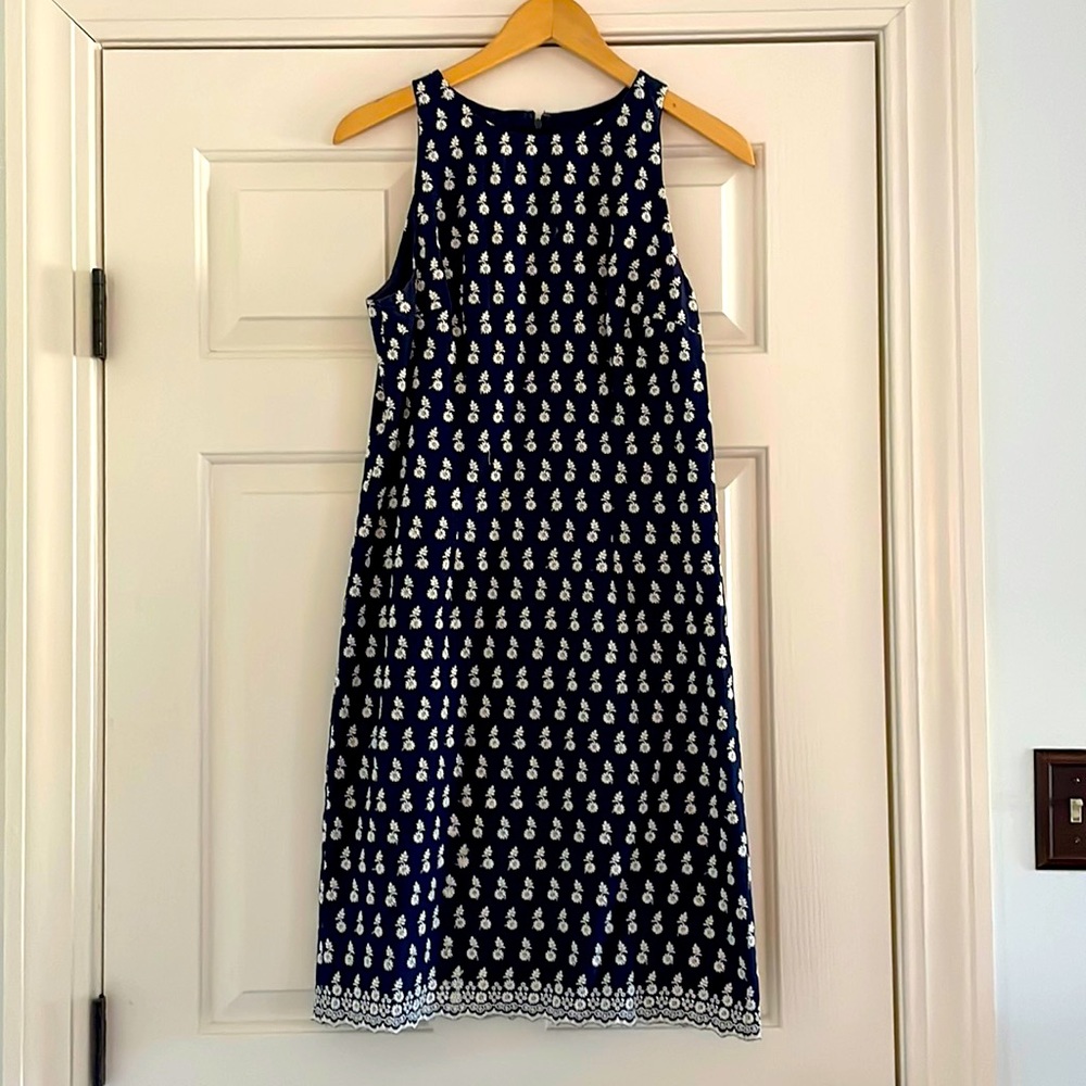 Ann Taylor lined printed dress